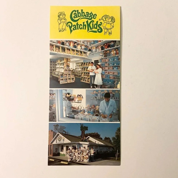 Vintage Cabbage Patch Kids Hobby City Knotts Berry Farm Brochures Pamphlets - Picture 9 of 11